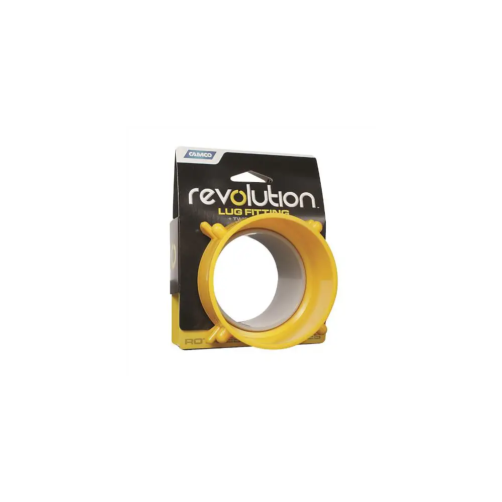 Revolution Swivel Lug Sewer Hose Fitting w/ Clamp - CAM39491